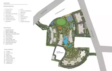 Regency Anantam master plan layout
