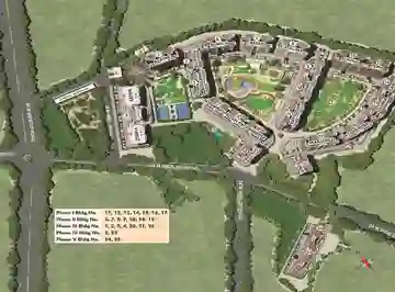 Regency Anantam location map, Dombivli